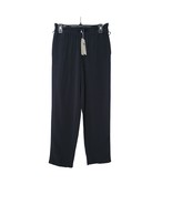 Eileen Fisher Pants Straight Sz XS tencel Viscose Crepe Black - $1,829.39 MXN