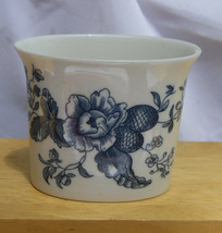 ROYAL WORCESTER BLUE SPRAYS TOOTHPICK HOLDER FLORAL RARE - £13.89 GBP