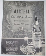 MARTELL COGNAC FORTUNE MAGAZINE AD CLIPPING VINTAGE 1937 - $24.99