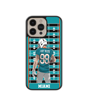Personalized Miami Name and Number with Stadium iPhone, Samsung Phone Case - £19.91 GBP