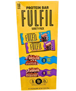 FULFIL Protein Bar Variety Pack 18 Count x 1.41 Oz EXP 01/2027 - $33.72