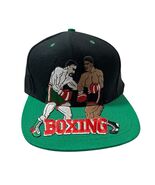 Vintage 80s Boxing Snapback Hat Channel T VERY RARE READ 85% Acrylic & 15% Wool - €242,94 EUR