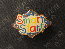 vintage enamel Lapel Pin: Smart Start w/ stars - $4.50