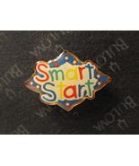 vintage enamel Lapel Pin: Smart Start w/ stars - £3.52 GBP