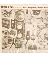 1967 Peter Pots Antiques Advertisement West Kingston Rhode Island DWUU6 - $41.13 CAD