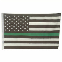 SMF Small 12 Inch X 20 Inch Replacement Flag For Whip Green Line Flag Mi... - £15.76 GBP
