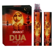 Tridev Hand Rolled Dua Incense Sticks Premium Fragrance Masala Agarbatti 180g - £17.82 GBP