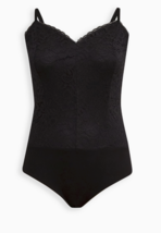 Torrid wire free black lace lace top bodysuit, Plus size 3X(22-24), NWT - £31.60 GBP
