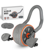 Fitness Ab Roller Wheel with Elbow Support &amp; 2 Knee Pads - Abdominal Tra... - $312.29