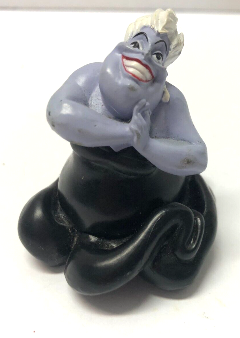 Disney The Little Mermaid URSULA the Octopus 2 1/2&quot; PVC Cake Topper Figure - $4.95