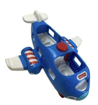 Fisher Price Little People Jet Plane Blue Talking Musical Sounds - £3.97 GBP