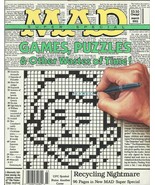 MAD SUPER SPECIAL GAMES PUZZLES AND OTHER WASTES OF TIME - 1993 MAGAZINE... - $15.99