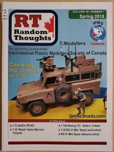 IPMS Canada Random Thoughts Magazine - Lot of 4, 2018 - £12.64 GBP