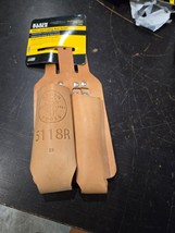 Klein Tools 5118R Tool Holster Leather Pliers Folding Rule New Made In Usa $19 - $18.81