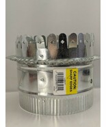 GAF Master Flow 7 in. Duct Board Starting Collar Take Off Galvanized Ste... - $17.86 CAD