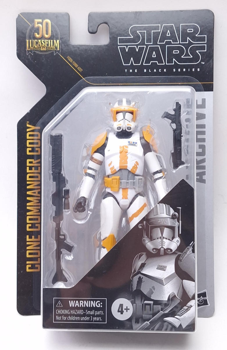Star Wars Black Series Archive 50th Anniversary Clone Commander Cody Fig... - $17.62