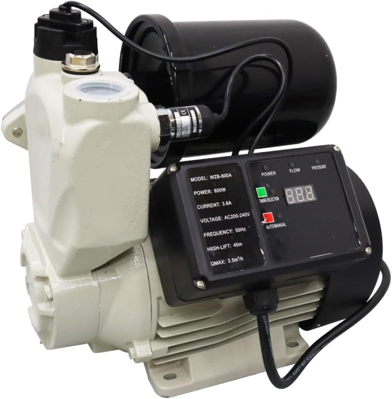 Water Pressure Booster Pump Automatic Pressure Regulation Digital Display Pump f