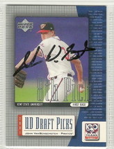 john vanbenschoten signed autographed card 2001 upper deck - $10.08