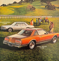 1977 Chrysler LeBaron Dodge Diplomat Advertisement Automobilia Vintage D... - $24.99