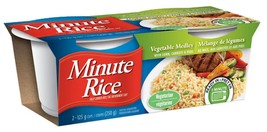 6 X Minute Rice Vegetable Medley Rice Cups 2 X 125g in Each Pack -Free S... - £30.16 GBP
