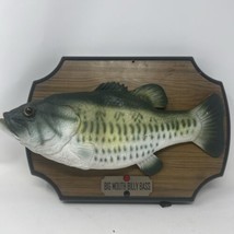 VTG Big Mouth Billy Bass 1999 Gemmy Don’t Worry Be Happy &amp; Take Me To Th... - £22.31 GBP