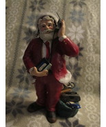 80&#39;s Santa Midwest 20th Century Claus Retro Figure Cellphone Walkman Boo... - $39.99