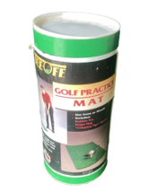 Golf Practice Hitting Mat Holds A Real Tee 12&quot; x 24&quot; Chipping Home Drivi... - £24.90 GBP