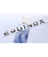 Yoaoo 1X OEM Chrome Equinox Nameplate 3D Logo Letters Emblem Badge Gloss... - £18.46 GBP