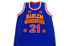 Kevin Special K #21 Harlem Globetrotters Men Basketball Jersey Blue Any Size image 5