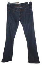 Hudson Bootcut Flare Jeans Women&#39;s 27 (31 x 30 3/4) Low Rise Dark Wash USA - £27.52 GBP