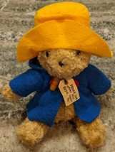 Paddington Bear EDEN Plush in Yellow Hat  Collectible 9&quot; - £7.86 GBP