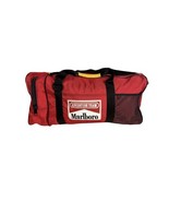 Vintage Marlboro Unlimited Duffle Bag Gym Bag Sports Zip Up Red Black Am... - £37.12 GBP