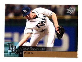 2009 Upper Deck #897 Chad Bradford Tampa Bay Rays - £3.19 GBP