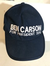 Ben Carson For President 2016 cap hat Blue Fitted H1 - $7.42