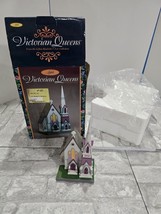 Lefton Victorian Queens Collection St. Mary&#39;s Church Musical Wind up Ave... - $41.05 CAD