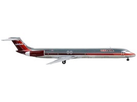 McDonnell Douglas MD-82 Commercial Aircraft &quot;USAir&quot; Silver with Red Tail 1/400 - £48.73 GBP