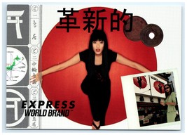 Express World Brand Discount Ad Postcard - $110.90 MXN