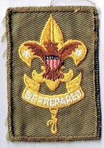 Boy Scouts Of America Patch First Rank Be Prepared - £5.77 GBP