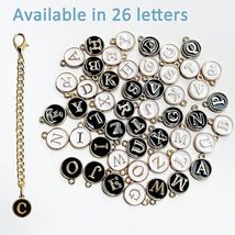 Letter Pendant Charm Accessories 12 Piece Set Letter Identifier - £2.33 GBP+