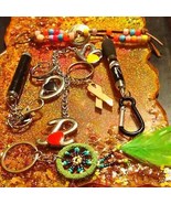 Awesome colorful vintage keychain lot~assortment - €21,14 EUR