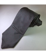 Robert White English Silk Tie Green Red Micro Paisley John Comfort Vintage - $27.99