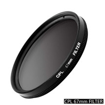 67Mm Cpl Circular Polarizer Filter Camera Photography Lens Ultra Slim - $25.99