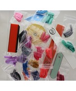 Wholesale Lot  of 50 NEW Nail accessories, nails, files, buffing blocks ... - $50.03 CAD