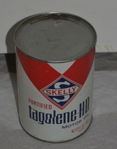Vintage Skelly Fortified Tagolene H.D. Motor Oil Can - £74.55 GBP