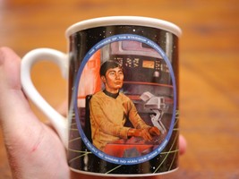 Vintage STAR TREK Sulu Helmsman Collectible Ceramic Coffee Tea Mug - £10.32 GBP