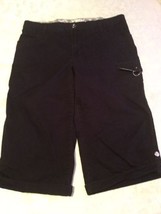 Ladies-Size 16 med.-Lee capri pants black-shorts-Just Below The Waist - $17.99