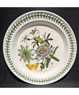 Portmeirion Botanic Garden Dinner Plate 10.5&quot; Blue Passion Flower - $40.70 CAD