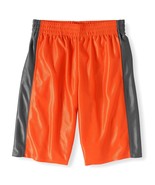 Athletic Works Boys Active Dazzle Shorts X-Small 4-5 Orange Opulence NEW - £7.15 GBP