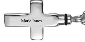 1 line Name Engraving on Jewelry