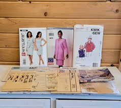 Sewing Patterns Vintage Lot of 11 Home Children Dress Sports 1980s-90s - £7.86 GBP